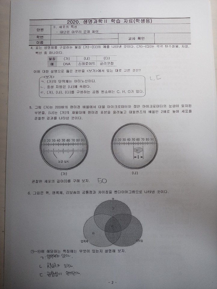 생명 과제2